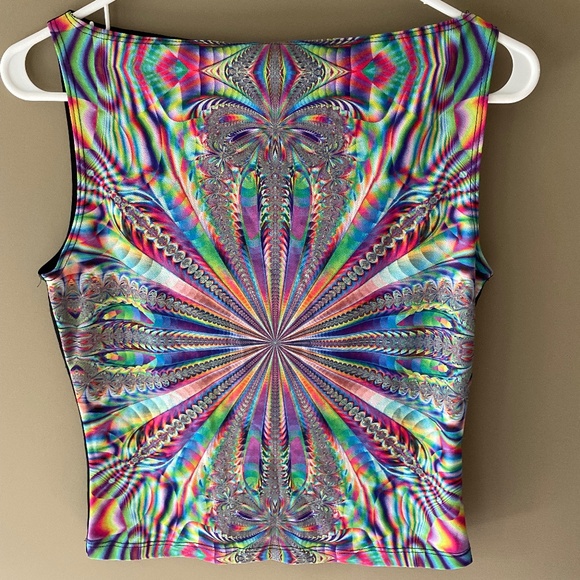Psychedelic, Square Neck, Tank - Picture 1 of 6